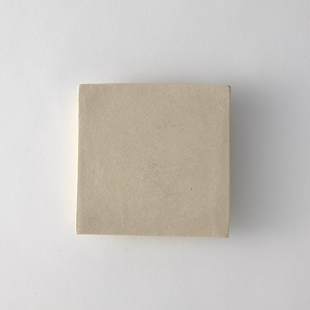 宮部友宏 スクエアパール皿(S)