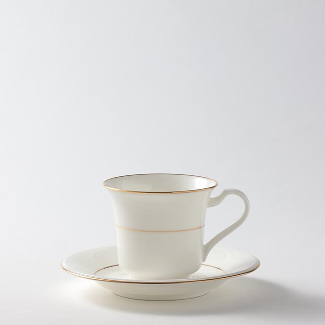 ノリタケ 白PR コーヒーC/S