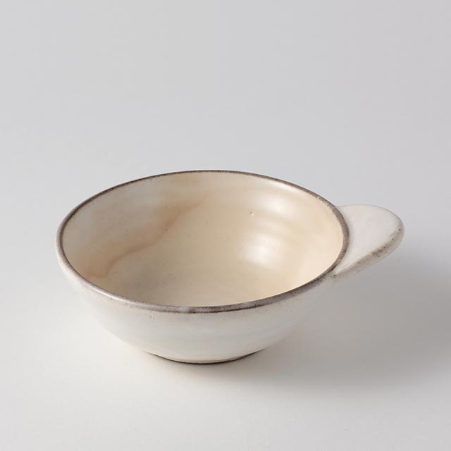 粉引き　白　玉割