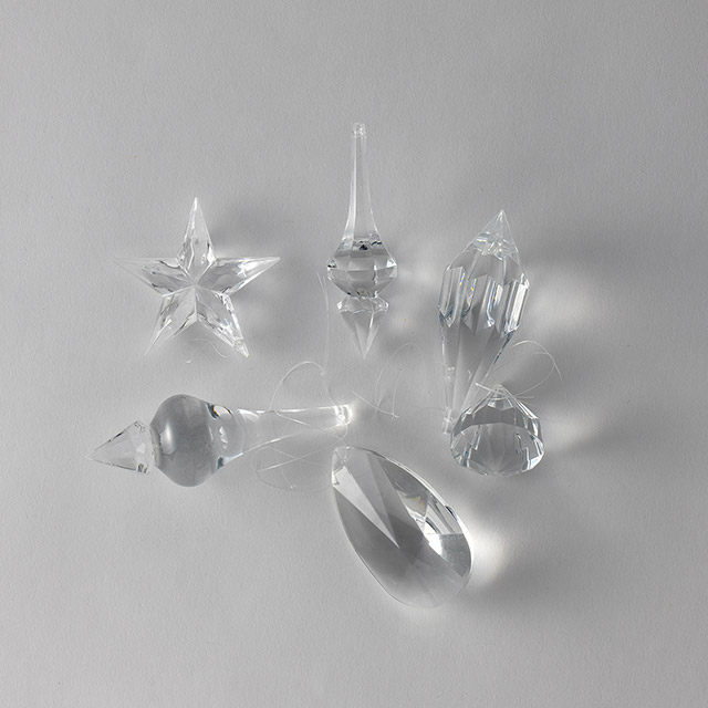 ハンギング クリスタル6セット