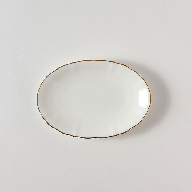 ノリタケ ミニオーバル皿 PR2