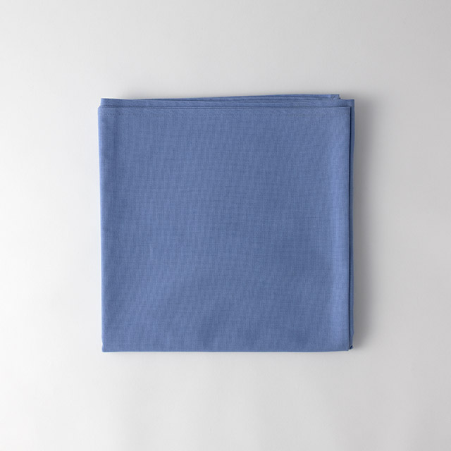 テーブルクロス　130/130　ブルー