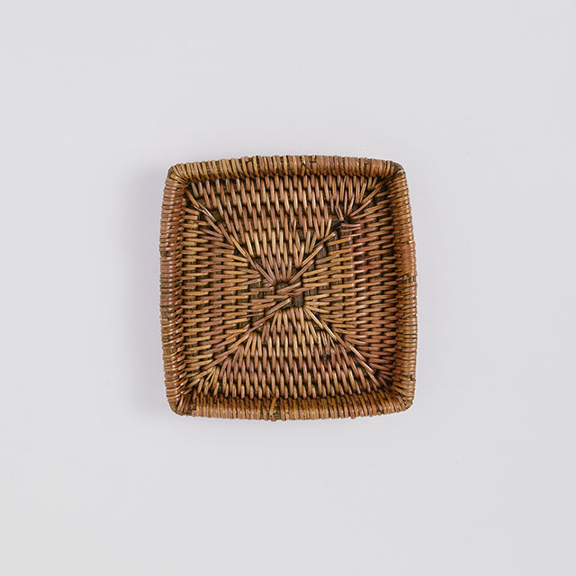 コースター 正角 茶ケタ