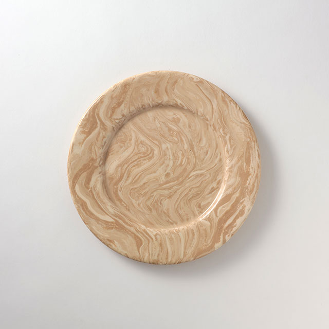 バーニーズ マーブル 22cm皿