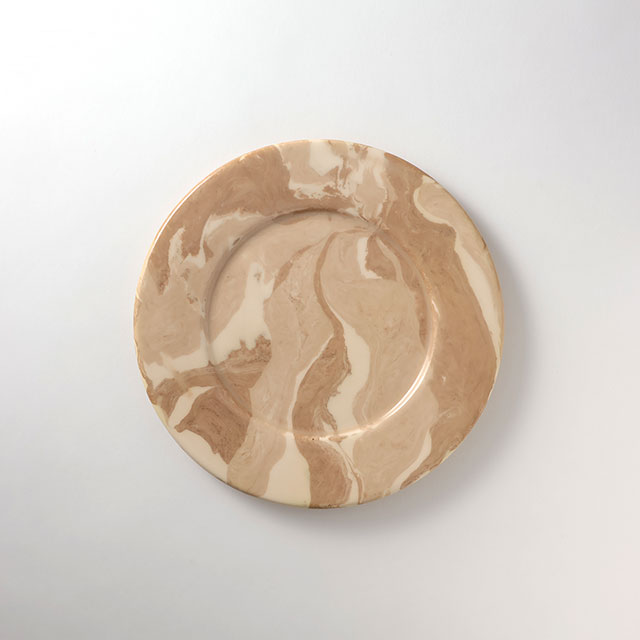 バーニーズ　マーブル　27cm皿