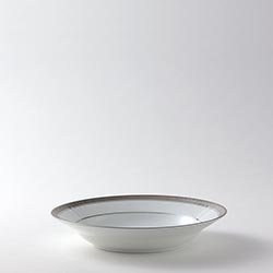 ノリタケ　スープ皿　Legend　シルバー
