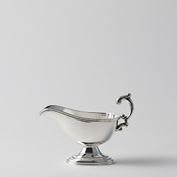 シルバー　ドレッシングソーサー Hi