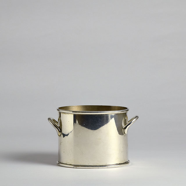 シルバー楕円 アイスペール Fr-m