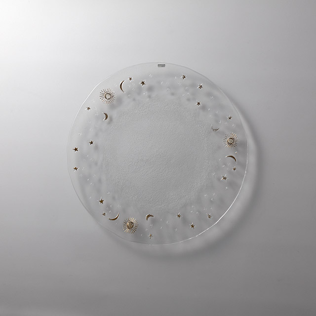 FIRM ガラスプレート34 月・星・陽