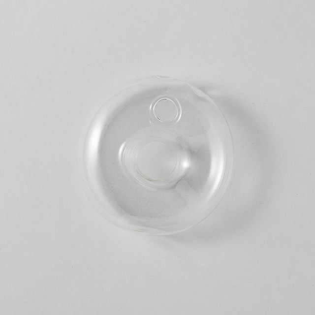 ガラス リング箸置/花瓶