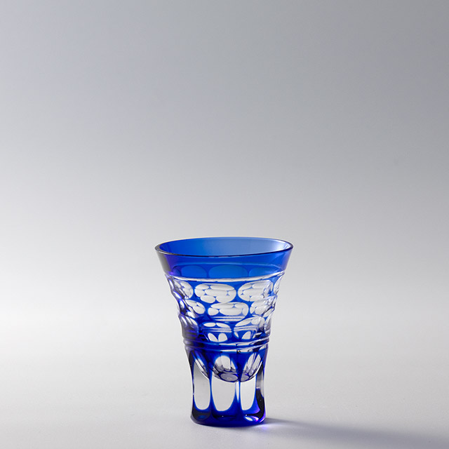 切子　盃　石目太　High