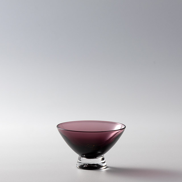 吉田勝美　ブルー／パープル　盃