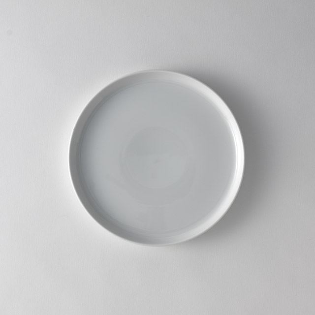 driade　白立上り皿　21cm