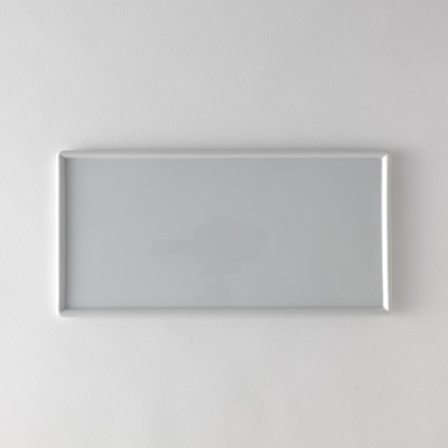 Y.H　白長皿　31cm