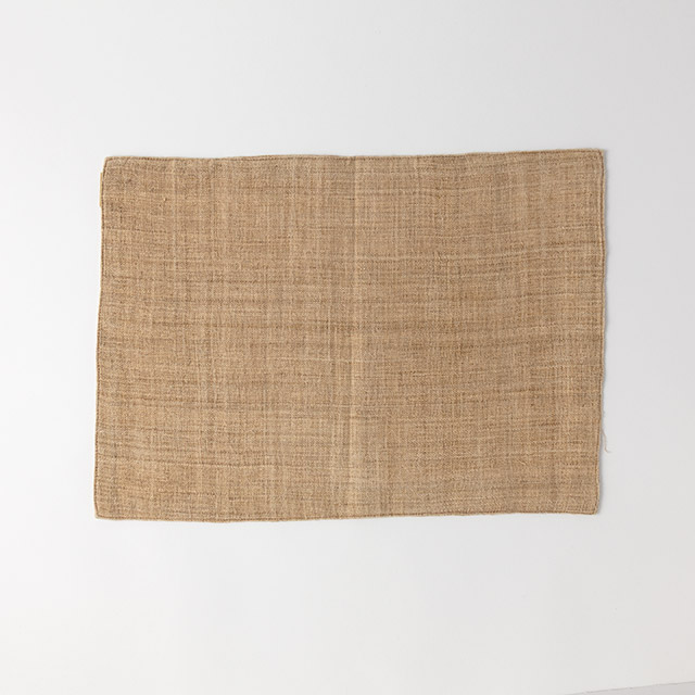 ランチョンマット　麻　生成り