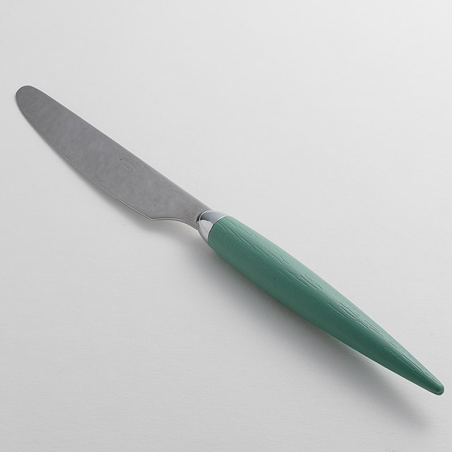 木製　ペパーミントグリーン　ナイフ