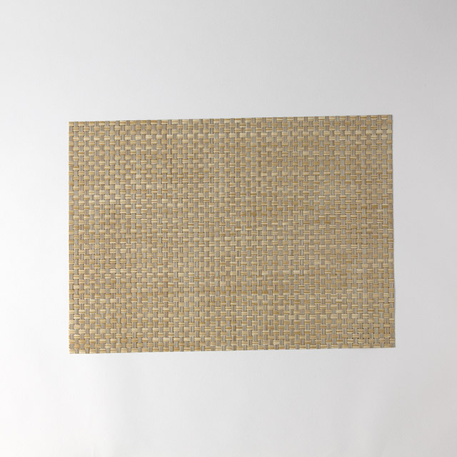 ランチョンマット 織り目 ベージュ