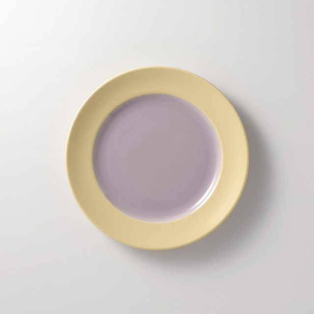 in the プレート24cm 紫/黄