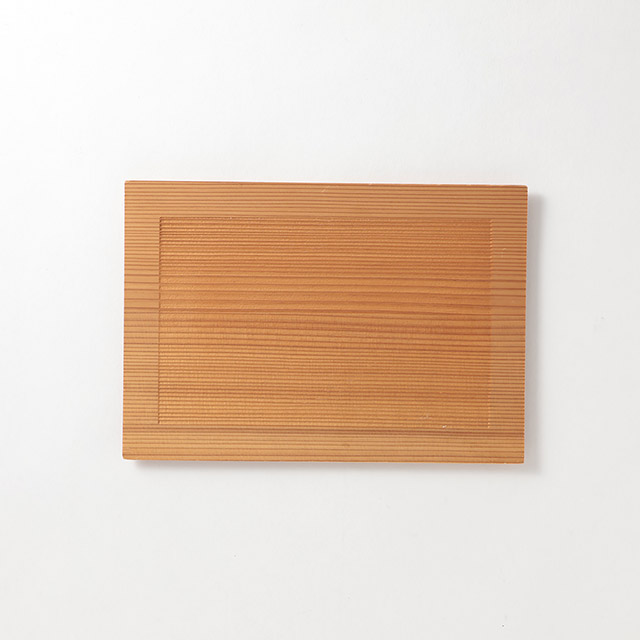 秋田杉 白木トレー 26×18