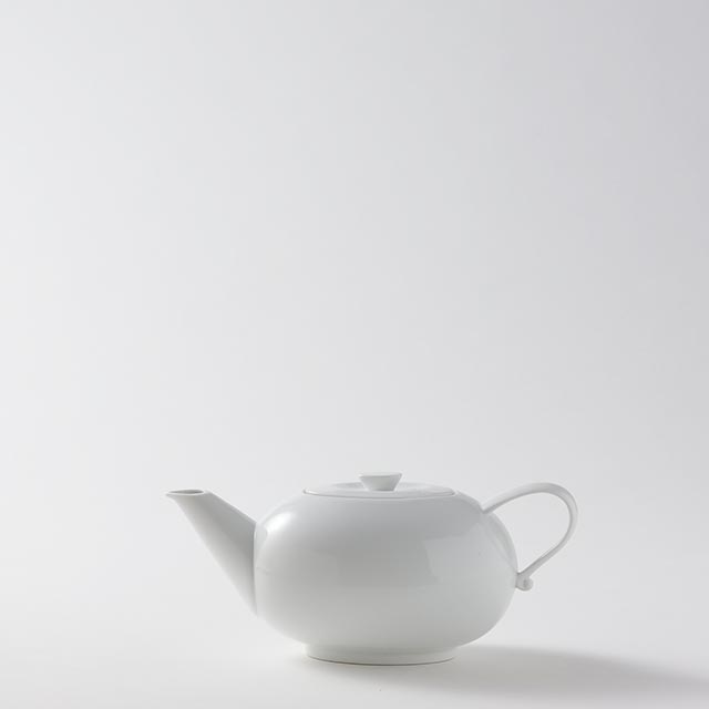 BALS　ティーポット　白楕円