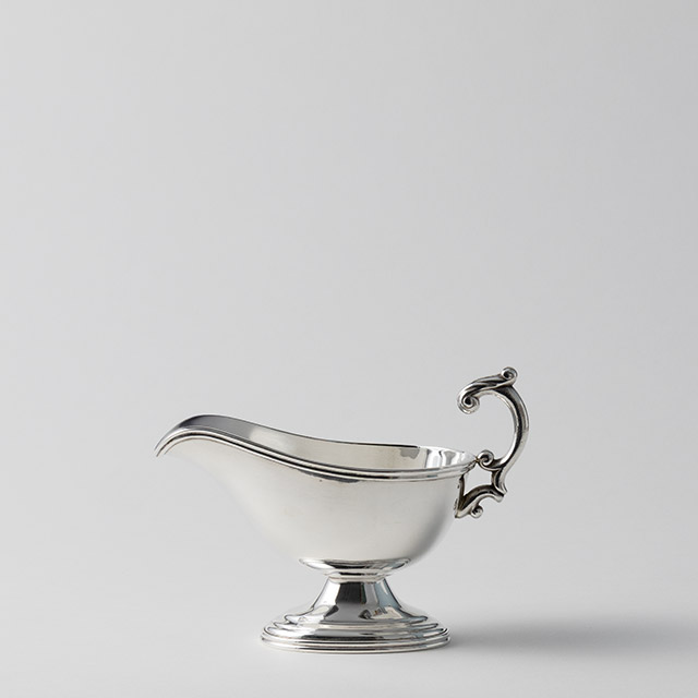 シルバー ドレッシングソーサー Hi