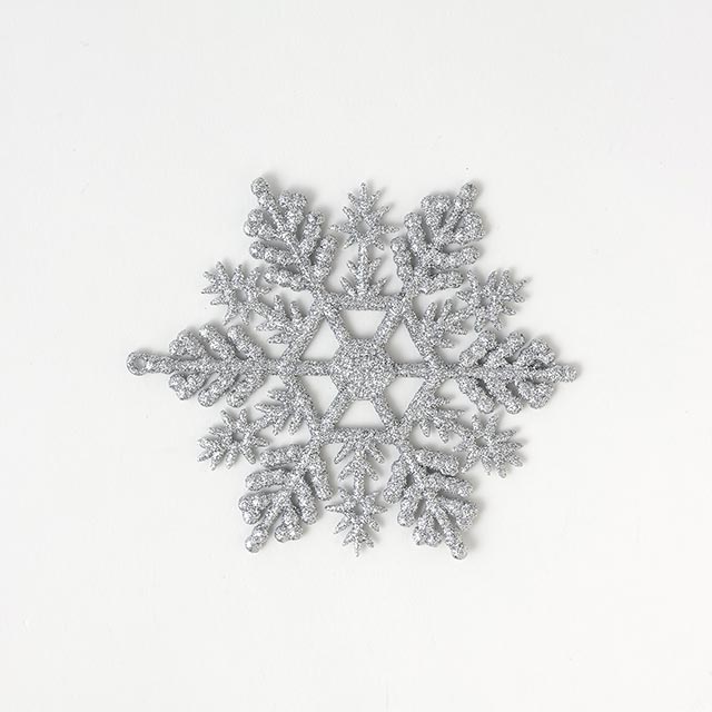 結晶　オーナメント（銀）3枚組