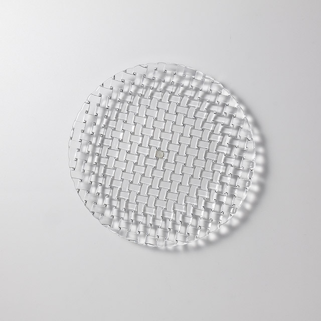 ダンシングスター　ガラス　22cm皿