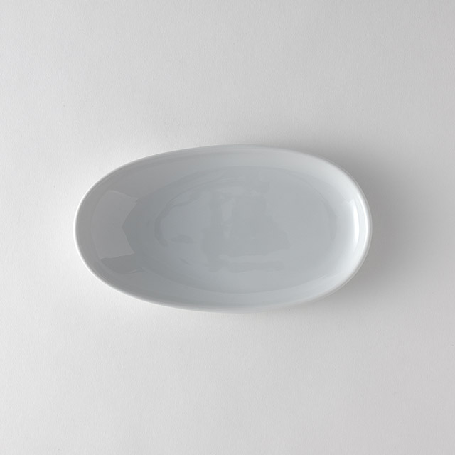 ロイヤルコペンハーゲン　オーレ　白片上がり皿楕円