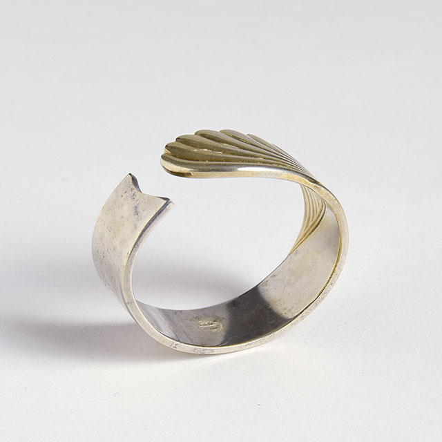 ナプキンリング　メタルフェザー