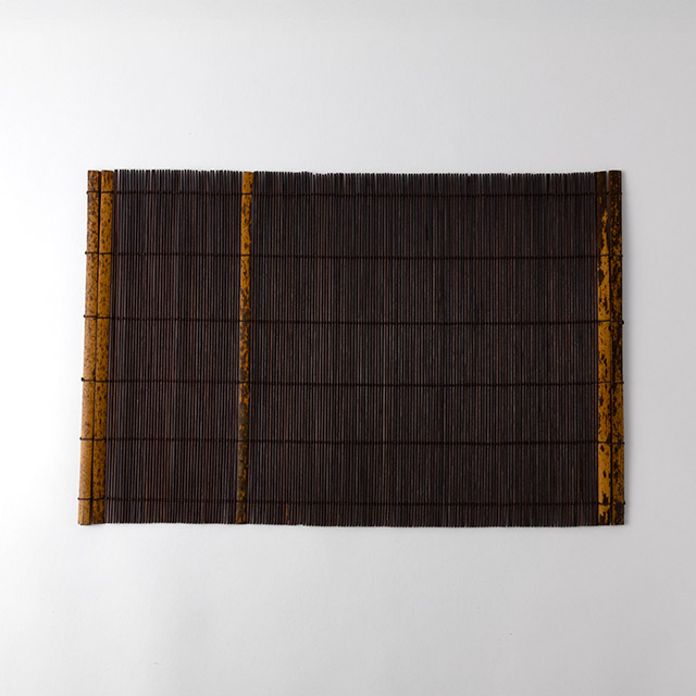 巻きすだれ 濃茶 46-30