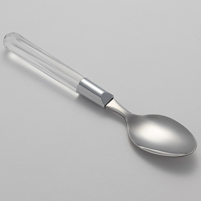 透明八角 デザートスプーン