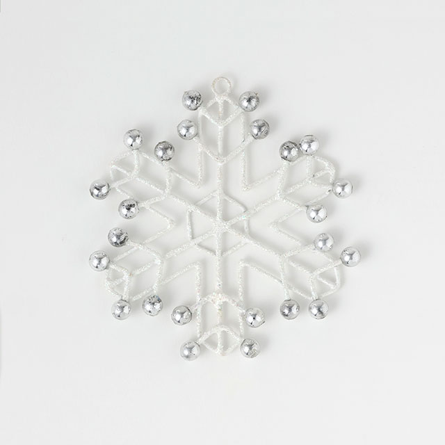 X'mas オーナメント白/ピンク/銀