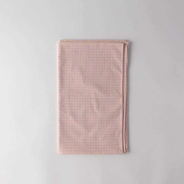 テーブルクロス ギンガムチェック ピンク/黄