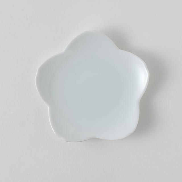 H.K　五角花びら皿　M