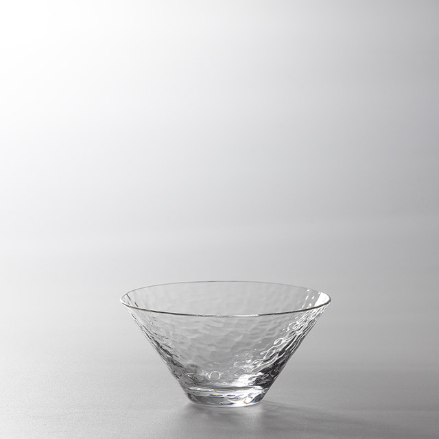 ガラスボール　レインドロップM