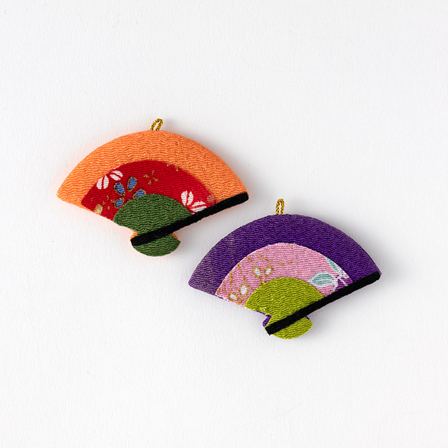 和　布地扇ミニ2個セット