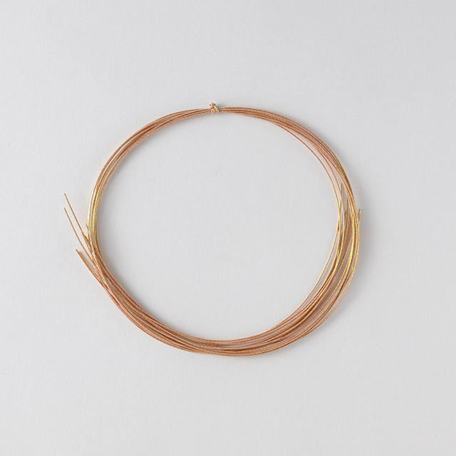 ラメ入り カラー水引 オレンジ