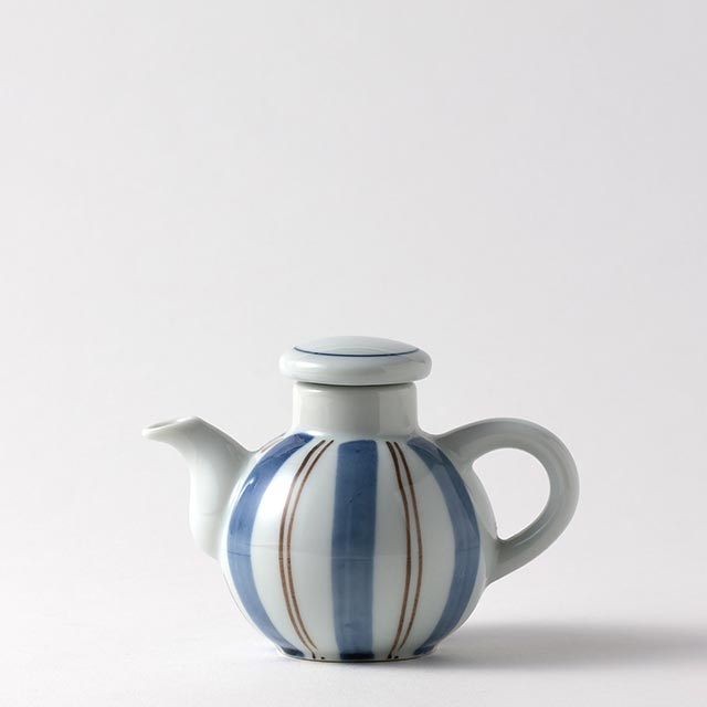 醤油差し 白/ブルー