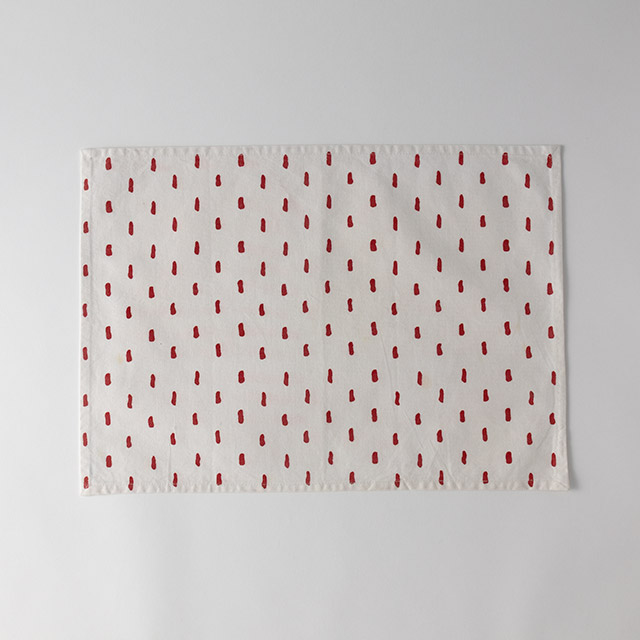 ランチョンマット 赤ドット