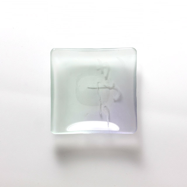 フロスト正角小皿7.5 かやり