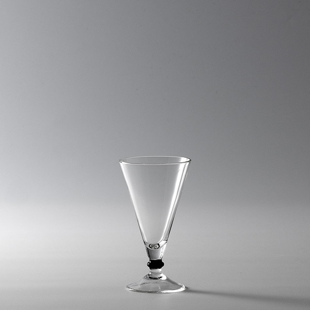 リキュールグラス 黒の輪