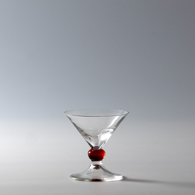 アンティークグラス 赤ポイント