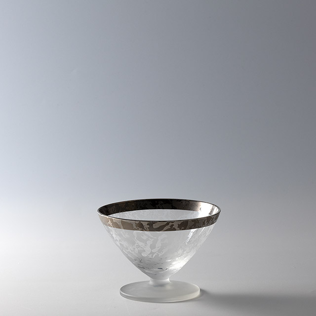 コノシャンテ デザートグラス 銀