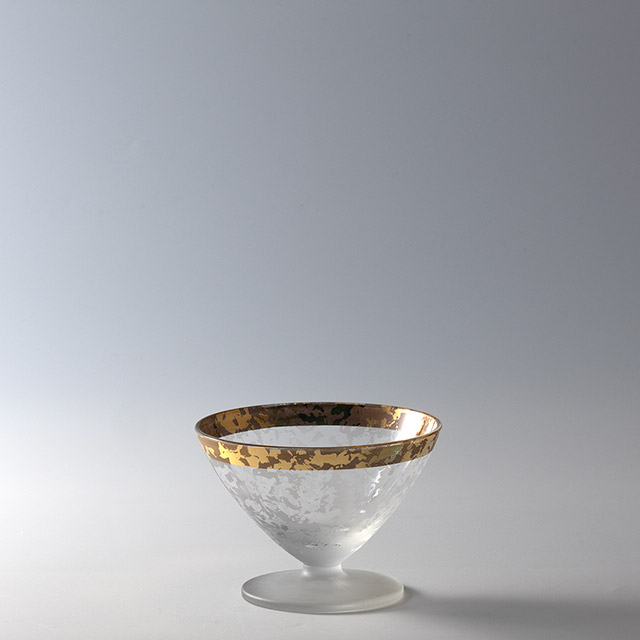 コノシャンテ　デザートグラス　金