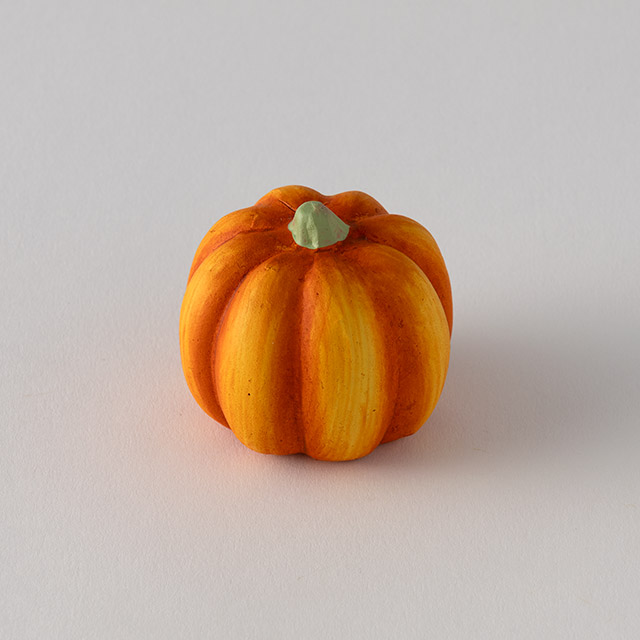 かぼちゃオブジェ　オレンジ　5cm