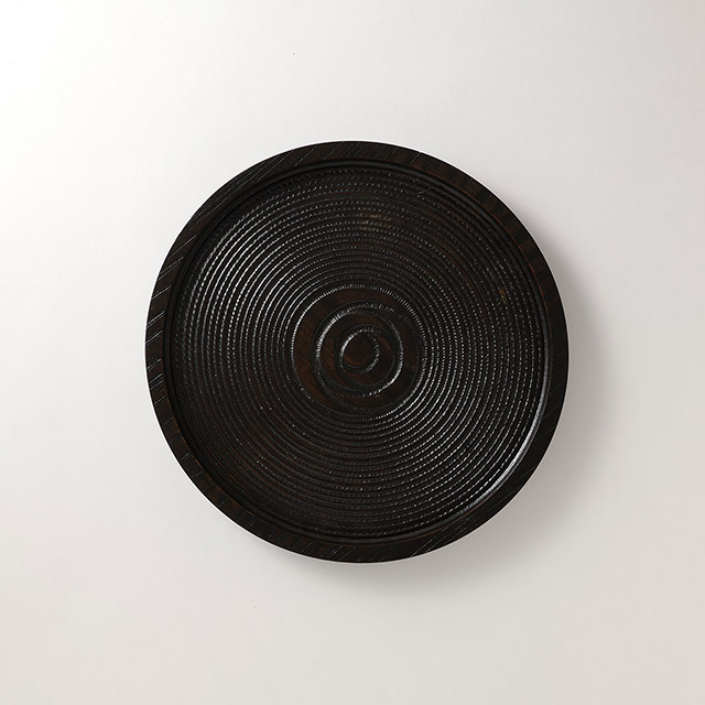 ロクロ筋 丸トレー