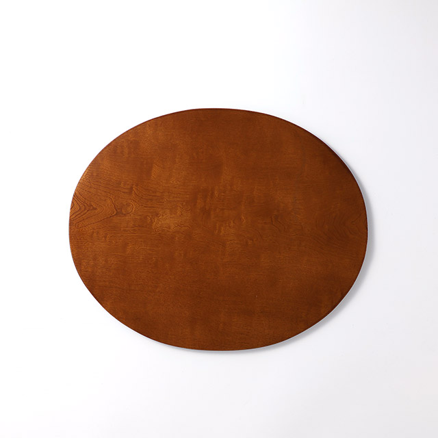 小判ランチョン 木はだ染め 茶(打傷有)