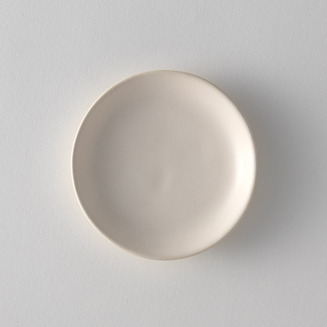 SAYA 白 ミニ皿 10cm