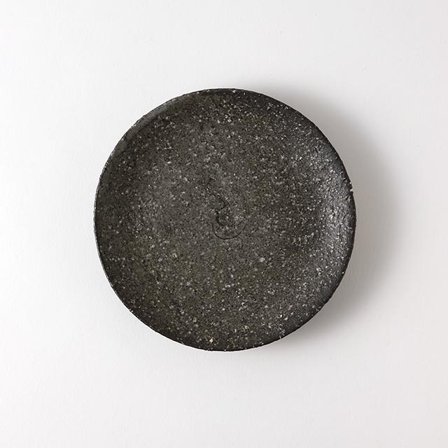 伊賀焼 グレー小皿