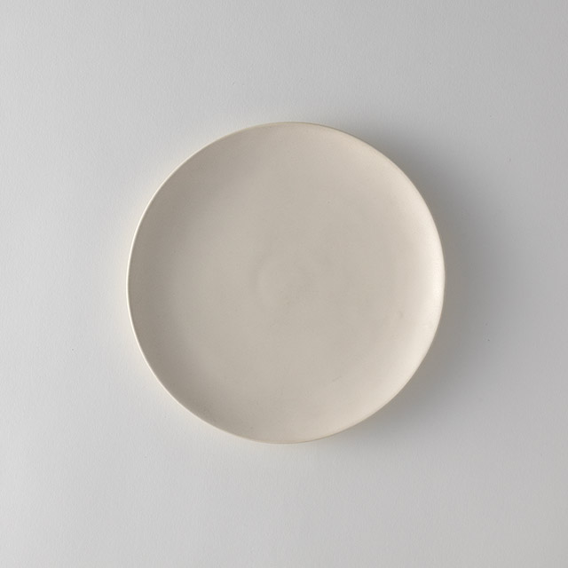 SAYA 白の皿 21cm